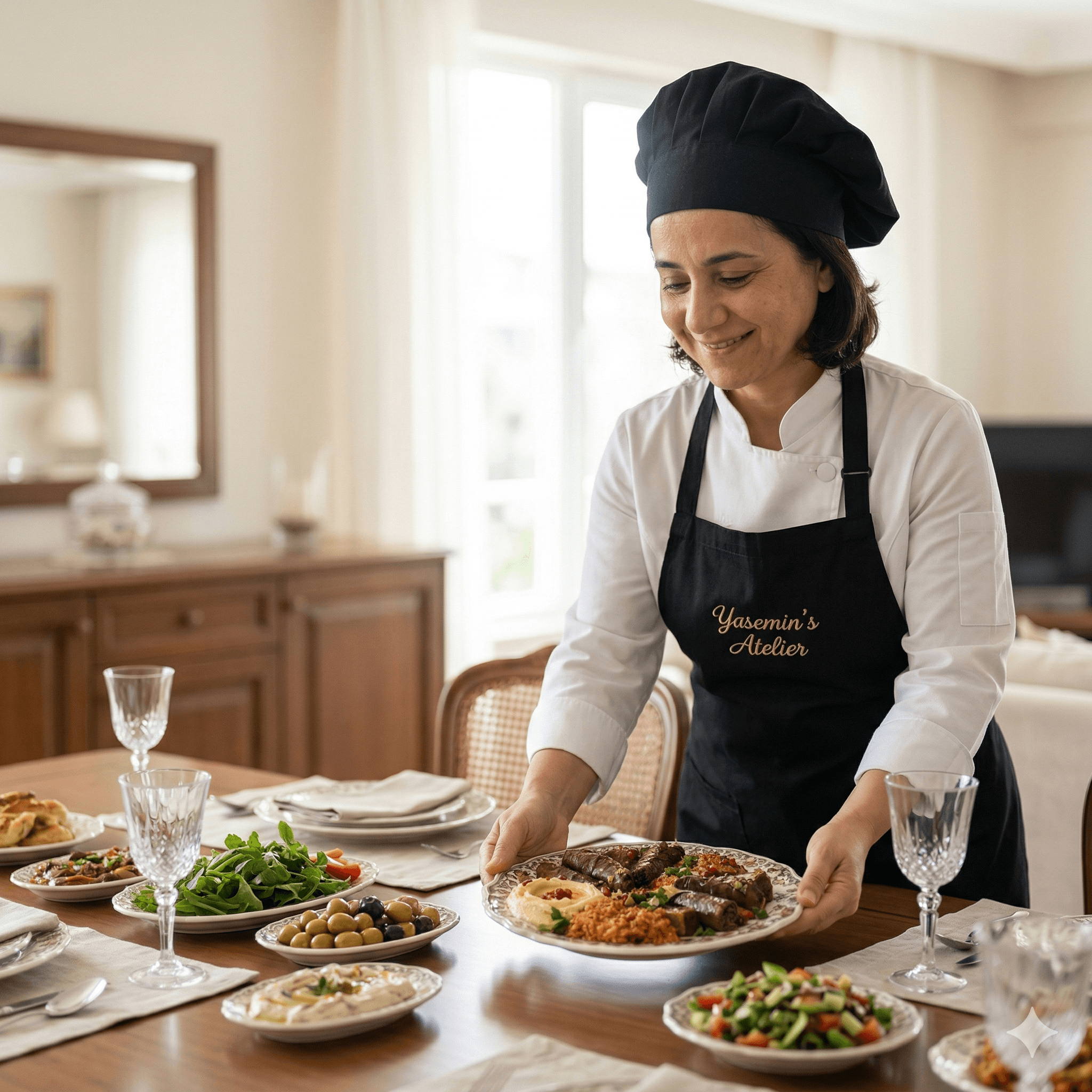 Misafir ağırlama sofrası